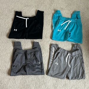Boys small under armor pants lot athletic pants